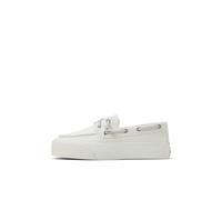 Sperry Women's Bahama 3.0 Sneaker Boat Shoe, White, 9.5 UK
