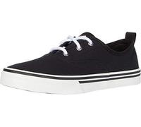Sperry Women's Crest CVO Canvas Sneaker, Black