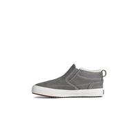 Sperry Women's Crest Lug Side Zip Sneaker, Grey, 2 UK