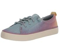 Sperry Women's Crest Vibe Seasonal Sneaker, Multi Shimmer, 2 UK