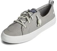Sperry Women's Crest Vibe Sneaker, Grey, 9.5 Wide