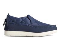 Sperry Womens Moc-Sider Nylon Slip On Trainers - Navy