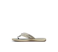 Sperry Women's Parrotfish Flip-Flop, Light Grey, 6 UK