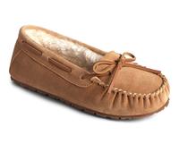 Sperry Womens Reina Female Classic Ladies Slippers CINNAM - Brown Leather - Size UK 7