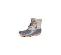 Sperry Women's Saltwater Emboss Wool Boots, Dark Grey, 4.5 UK