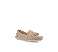 Sperry Salvador Slip on Nubuck Women's Taupe Moccasins Shoes UK 8