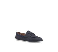 Sperry Slim Boat Shoe Leather Women's Navy Boat Shoes UK 7