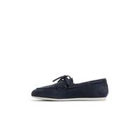 Sperry Slim Boat Shoe Leather Women's Navy Boat Shoes UK 7