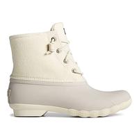 Sperry Women's STS87098 Rain Boot, Ivory, 12