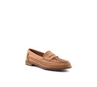 Sperry Women's Woven Seaport Penny Mocassin in Tan | Size: 3.5 Sperry Tan 3.5