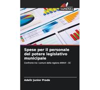 Spese per il personale del potere legislativo municipale: Confronto tra i comuni della regione AMAVI - SC
