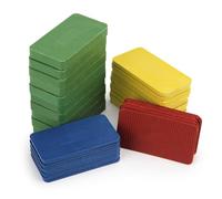 Spesh 40 Pcs Window Packers 75x40mm Assorted Window Glazing Glass Packers Plastic Shims Available in Multiple Thicknesses: 1.5,3,5,10mm