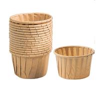 Spesh 50 Pcs Cupcake Cases Disposable Muffin Liners Paper Cupcake Cups Oil Proof Baking Cups for Birthday,Wedding,Christmas(Paper)