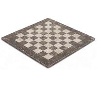 SPESHSTONES Marble Chess Board 15 Inch Handmade Oceanic and Travertine Luxury Board Games for Adults & Family - Ideal Marble Chess Board for Travel, Tabletop Play & Home Decor