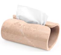 SPESHSTONES Marble Tissue Box Cover 7.5 Inch Rectangle Verona Stone Holder for Facial Tissues and Paper Napkin - Decorative Countertop Organizer for Bathroom, Office, Aesthetic Room & Home Decor