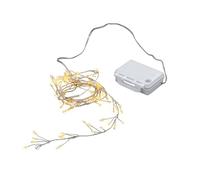 Spetebo Cluster Fairy Lights 1 m - 100 LEDs Warm White - Indoor/Outdoor - Light Wire with 8 Functions + Timer
