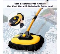 SPETLEK 15 Degree Curved Telescopic Car Wash Brush | Size: 100 cm x 100 cm SPETLEK Multicolor 100 cm x 100 cm