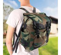 SPETLEK 2 in 1 Oxford Fishing Tackle Backpack with Foldable Stool Seat SPETLEK Multicolor