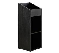SPETLEK 2 Level Modern Vinyl Record Storage Box black SPETLEK Black