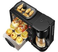 SPETLEK 3-In-1 Breakfast Machine 9L Bread Toaster Electric Oven in Black SPETLEK Black
