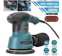 SPETLEK 300w Electric Random Orbital Sander 6 Speeds in Green | Size: 10000mm x 520mm SPETLEK Green 10000mm x 520mm