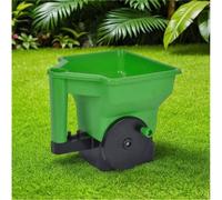 SPETLEK 3L Handheld Rotary Lawn Seed Spreader for Grass Feed Fertiliser in Green SPETLEK Green