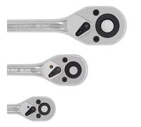 SPETLEK 3PC HEAVY DUTY QUICK RELEASE RATCHET HANDLE SET in Silver SPETLEK Silver