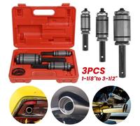 SPETLEK 3Pcs Exhaust Muffler Tail Pipe Expander in Red | Size: 10000mm x 520mm SPETLEK Red 10000mm x 520mm