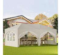 SPETLEK 3x 6m Pop up Gazebo, Premium Gazebo Beige | Size: 0.6m2 SPETLEK Beige 0.6m2