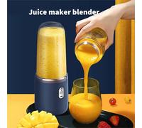 SPETLEK 400ML Electric Juice Maker Portable Blender in Blue | Size: 0.6m2 SPETLEK Blue 0.6m2
