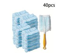 SPETLEK 40PCS Fluffy Duster Refills Flash Dust in Light Blue | Size: 0.6m2 SPETLEK Light Blue 0.6m2