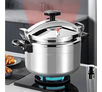 SPETLEK 7 Litre Mini Home Dual Handle Aluminum Pressure Cooker in Silver | Size: 0.6m2 SPETLEK Silver 0.6m2