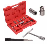 SPETLEK 7PC Professional Diesel Injector Seat Cutter Cleaner Carbon Remover SPETLEK Multicolor