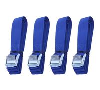 SPETLEK 8Pack Tie Down Strap Cam Buckle 2.5M Ratchet Straps in Blue SPETLEK Blue