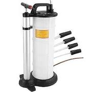 SPETLEK 9L Car Engine Oil Brake Fluid Extractor in White | Size: 10000mm x 520mm SPETLEK White 10000mm x 520mm