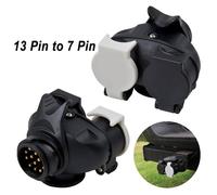 SPETLEK Adapter 12V Converter Caravan Towing in Black SPETLEK Black