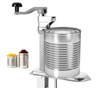 SPETLEK Commercial Manual Can Opener for Cans Up to 11 Inch 30cm Beach Tin in Silver SPETLEK Silver