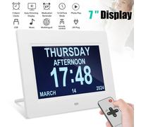 SPETLEK Dementia Digital Clock in White | Size: 0.6m2 SPETLEK White 0.6m2
