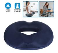 SPETLEK Donut Seat Cushion Memory Foam Ring Seat in Navy | Size: 100 cm x 190 cm SPETLEK Navy 100 cm x 190 cm