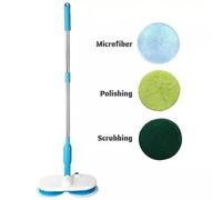 SPETLEK Electric Floating Mop Rechargeable Cordless Floor Cleaner | Size: 0.6m2 SPETLEK Multicolor 0.6m2