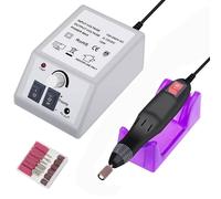 SPETLEK Electric Nail Art File Drill Machine Professional Manicure in Silver