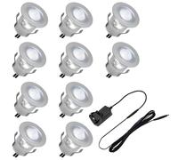 SPETLEK Indoor LED Plinth Lights 30mm Round Cabinet Lights in Silver SPETLEK Silver