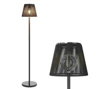 SPETLEK Solar Floor Lamp Rechargeable Black Garden Pathway Light SPETLEK Black