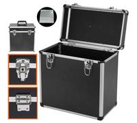 SPETLEK Vinyl LP Storage Box 12" Vinyl Record Storage in Black SPETLEK Black