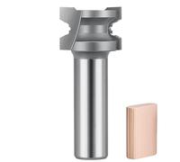 SpeTool Carbide Router Bit 1/2 Shank Compatible with Festool Domino Joiner, 6mm Domino Tenon Cutters for Woodworking