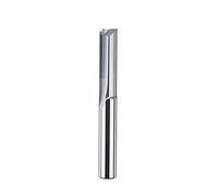 SpeTool CNC Router Bit Straight Milling Cutter, 6mm x 22mm Straight End Milling Cutter, Solid Carbide Straight End Milling Cutter for Wood, Compression, MDF, Acrylic, etc.
