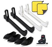 Spetsbst Ice Skate Protector 6 Pieces with Soaking Cloths Towel Set