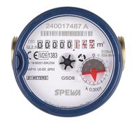 SPEWA Water Meter Calibrated 3/4 Inch / QN 1.5 Cold Water / BL 80 mm / Water Clock Calibrated 2024 / Best Measuring Accuracy