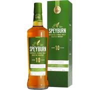 Speyburn 10 Year Old Single Malt Scotch Whisky, 40% ABV, 70cl, Speyside Classic Aged in Hand Selected American Oak Ex-Bourbon Casks, Multi Award-Winning