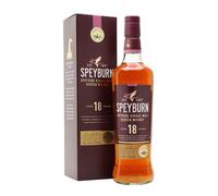Speyburn 18 Year Old Single Malt Scotch Whisky, 40% ABV, 70cl, Speyside Aged in Hand Selected Ex-Bourbon and Ex-Sherry Casks, Dark Chocolate, Toffee & Fruit Notes